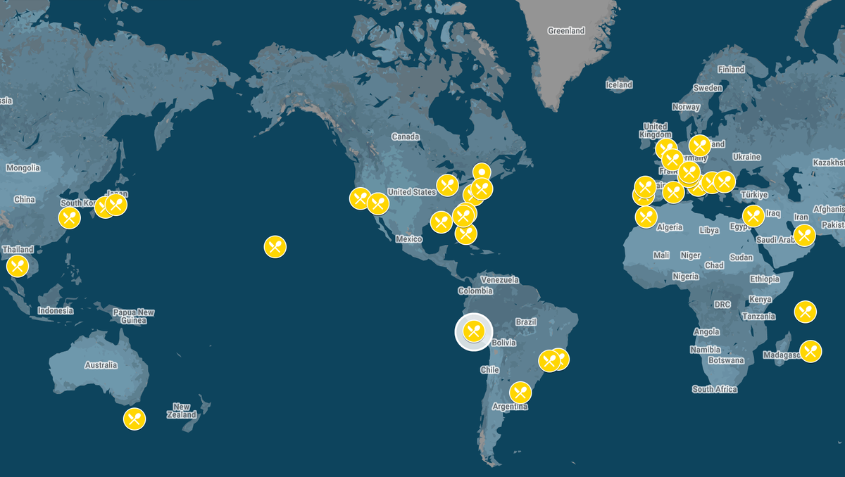 Map: Our Favorite Eats - Syllogi’s Shortlist