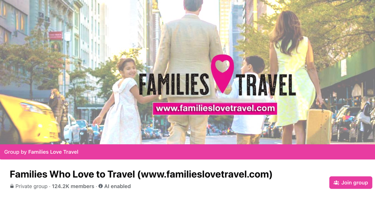 Intel: Facebook's Family Travel Groups