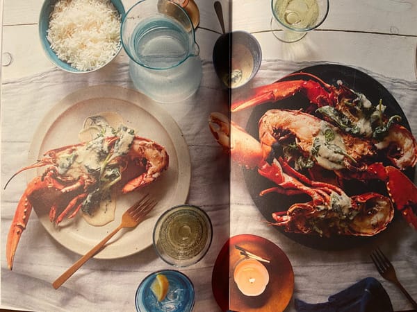 Taste from Afar: Lobster in Vanilla Cream