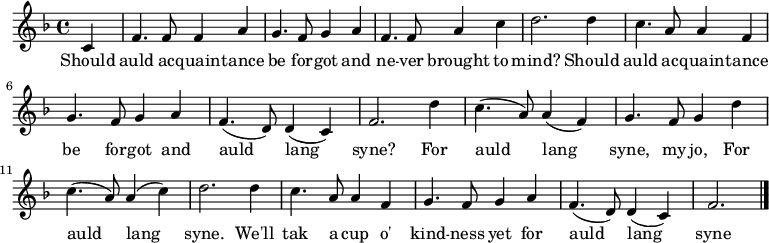 Listen: ‘Auld Lang Syne’ (& ‘Loch Lomond’)